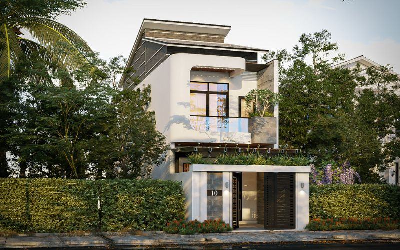 Thiet ke nha 2 phong ngu hien dai Nhat Tin 1 (1)