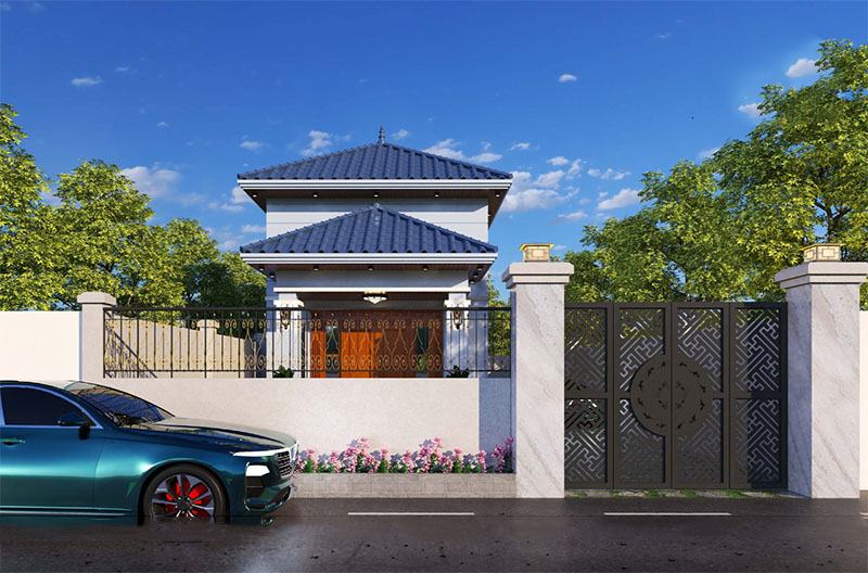 Tổng hợp 39+ Mẫu nhà 2 tầng 4 phòng ngủ 5×20 đẹp “Ấn tượng”