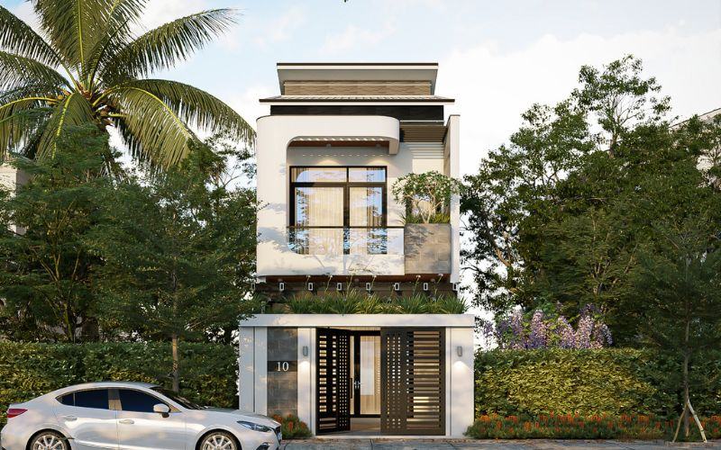 Tổng hợp 39+ Mẫu nhà 2 tầng 4 phòng ngủ 5×20 đẹp “Ấn tượng”