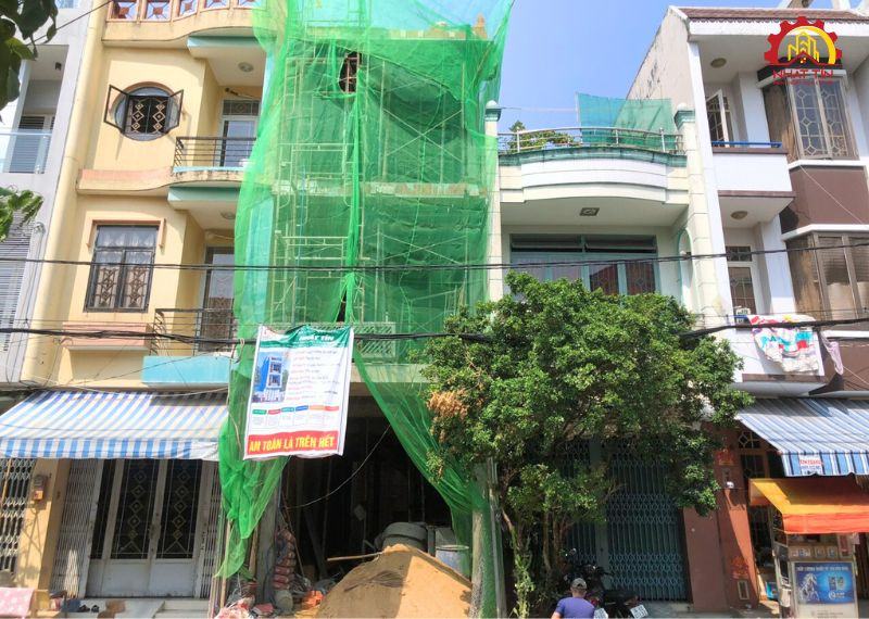 Hình ảnh thi công thực tế ở quận 2 của đội ngũ Nhất Tín