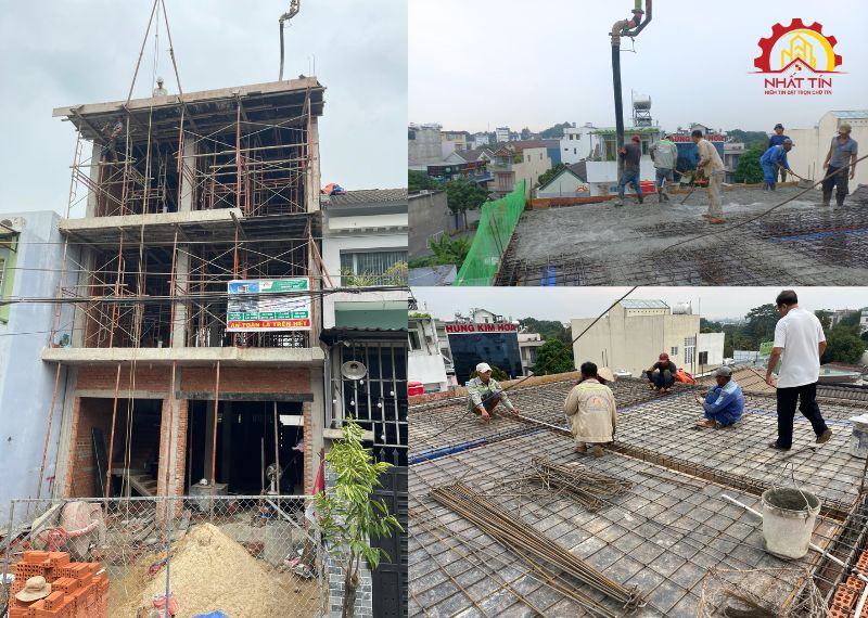 Quy trình thi công xây dựng nhà ở tại quận 2 tp.HCM của Nhất Tín