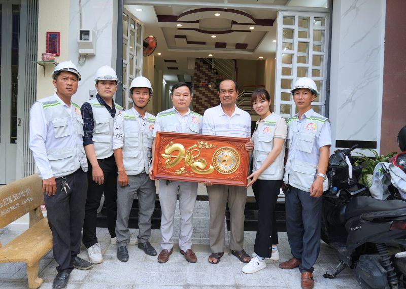 Quy trình thi công xây dựng nhà ở tại quận 2 tp.HCM của Nhất Tín