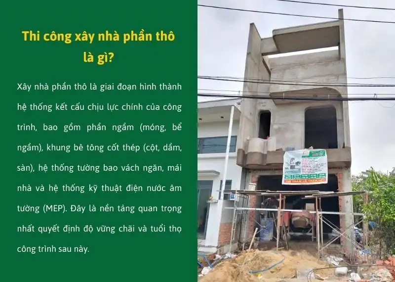 Xây Nhà Phần Thô Là Gì? Những Thông Tin Cơ Bản Cần Nắm