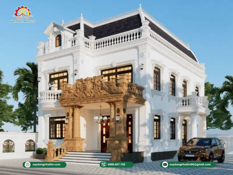 mau-nha-1-tret-1-lau-8x12-mai-Mansard-co-3-phong-ngu-Nhat-Tin-2