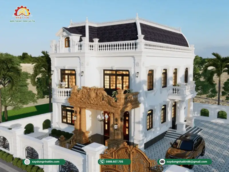 mau-nha-1-tret-1-lau-8x12-mai-Mansard-co-3-phong-ngu-Nhat-Tin-3