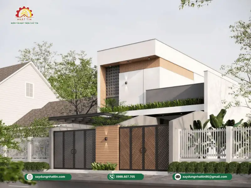 mau-nha-dep-1-tret-1-lau-140m2-co-gara-de-xe-Nhat-Tin-2