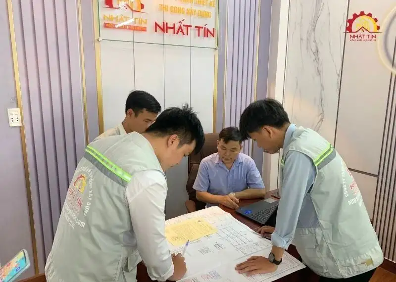 Chuẩn bị hồ sơ xây dựng Xây dựng Nhấ Tín