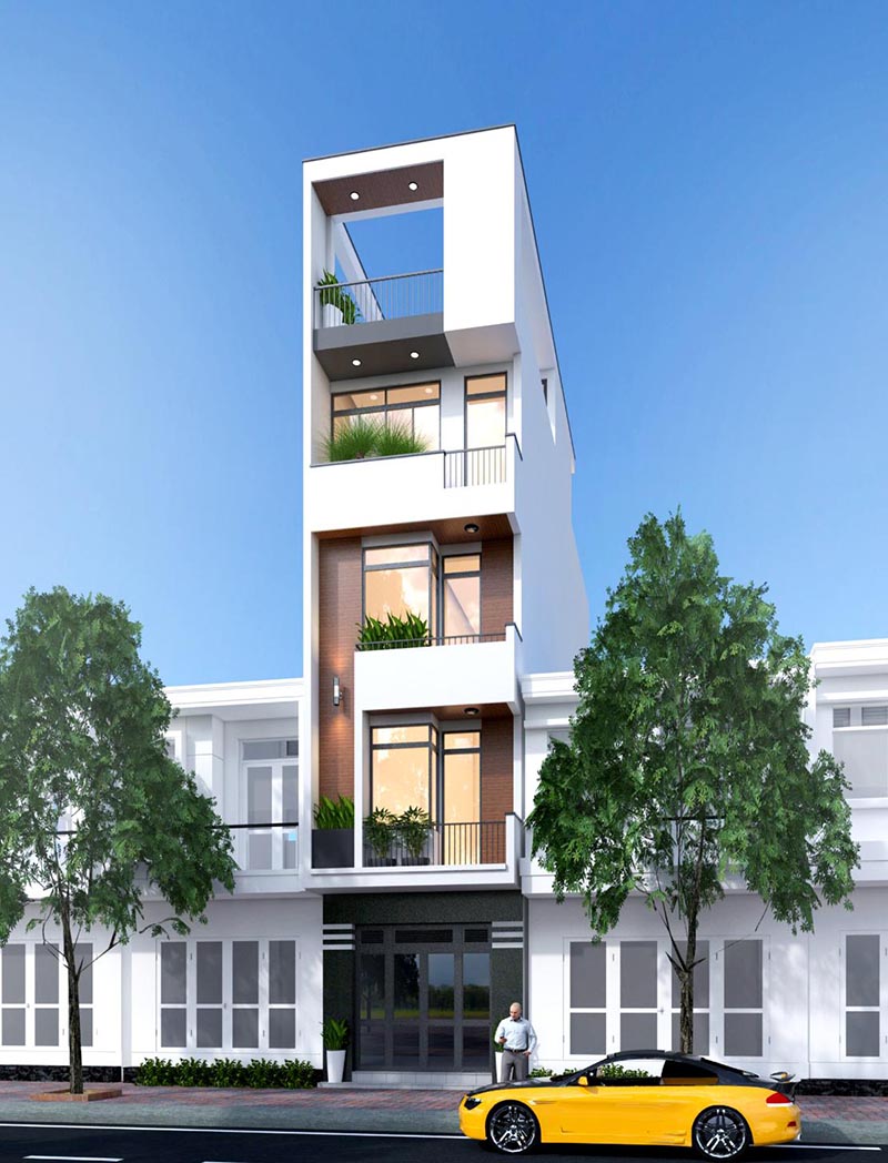 Mẫu nhà 40m2 đơn giản Xây dựng Nhất Tín