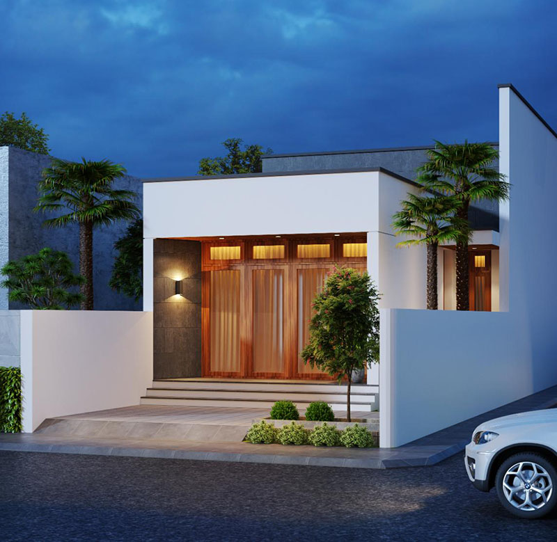 Thiết kế nhà 40m2 1 phòng ngủ Xây dựng Nhất Tín