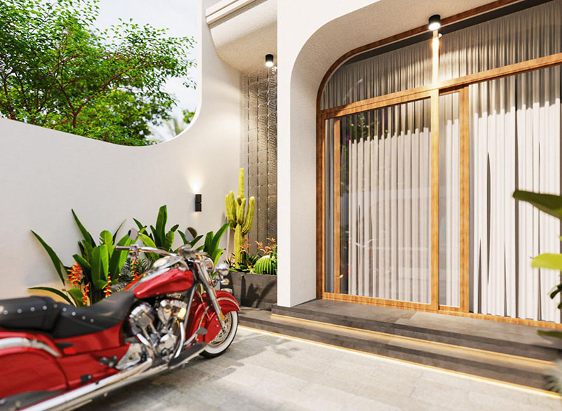 Thiết kế nhà 40m2 cấp 4 có sân vườn Xây dựng Nhất Tín