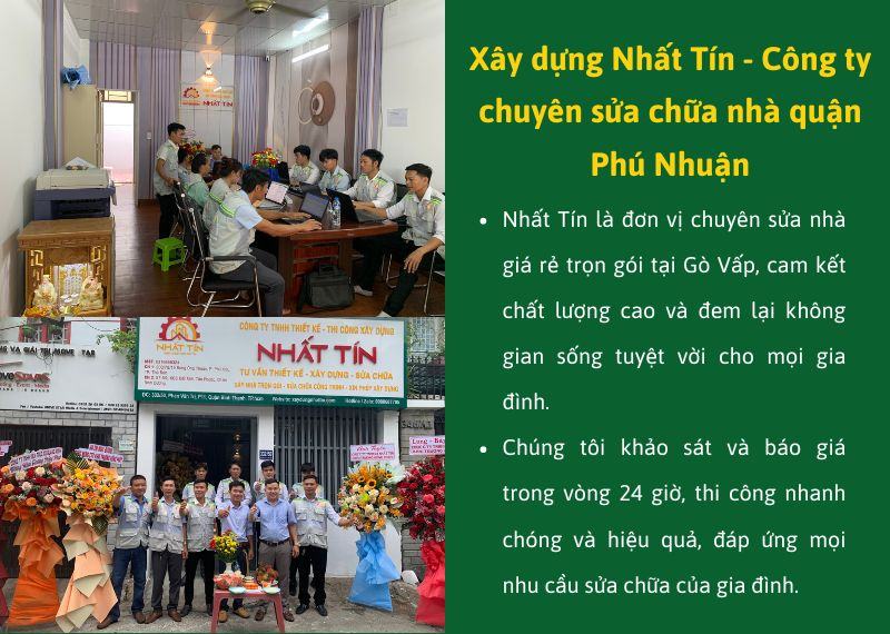 Xay dung Nhat Tin Cong ty chuyen sua chua nha quan Phu Nhuan Nhat Tin