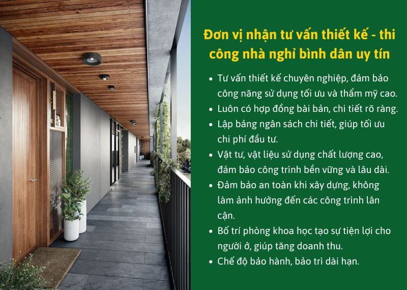 Don vi nhan tu van thiet ke thi cong nha nghi binh dan uy tin Nhat Tin