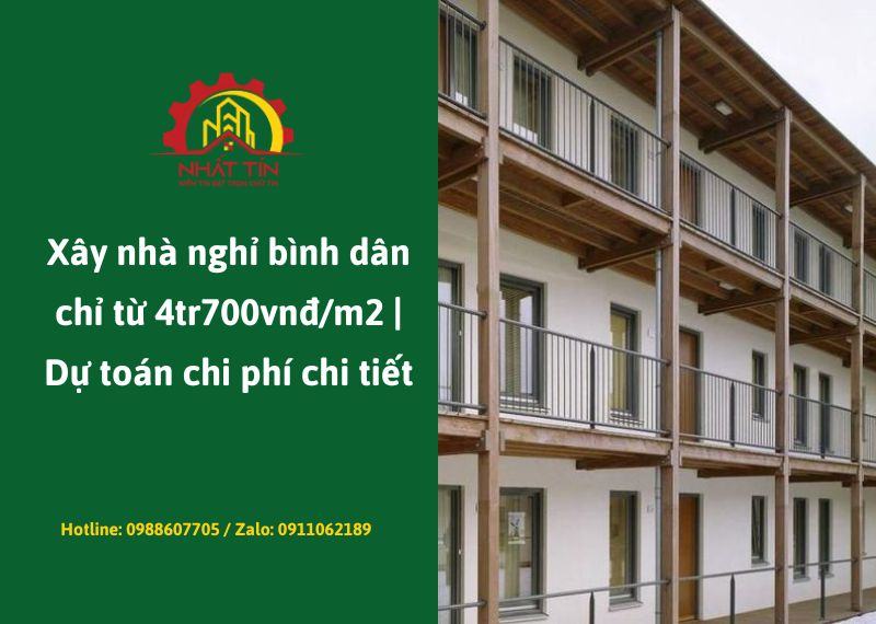 _Xay nha nghi binh dan chi tu 4tr700vnd m2 Du toan chi phi chi tiet Nhat Tin
