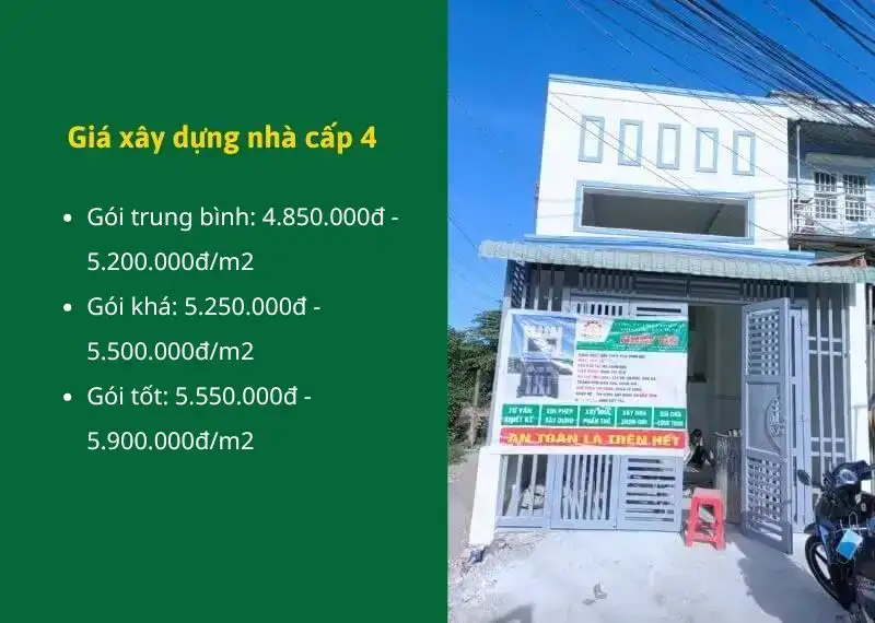 Báo giá xây nhà trọn gói Đức Huệ Long An | 100% Free thiết kế, xin GPXD