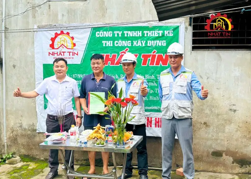 Dự án: Thi công nhà 2 tầng trọn gói cho gia đình chú Khang, Dĩ An