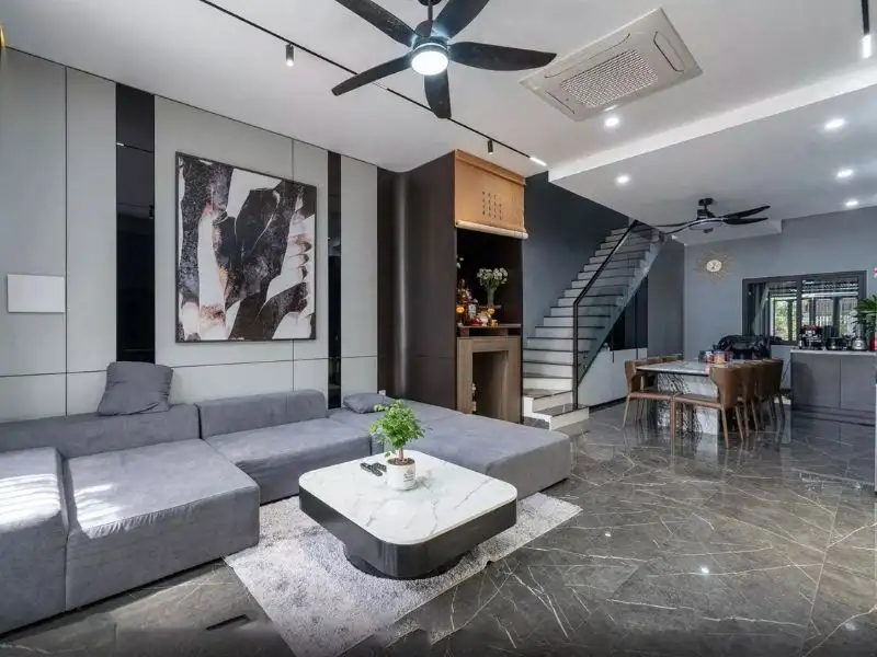 Mẫu nhà 3 tầng 5x15m 4 phòng ngủ với thiết kế không gian xanh gần gũi thiên nhiên Xây Dựng Nhất Tín 1