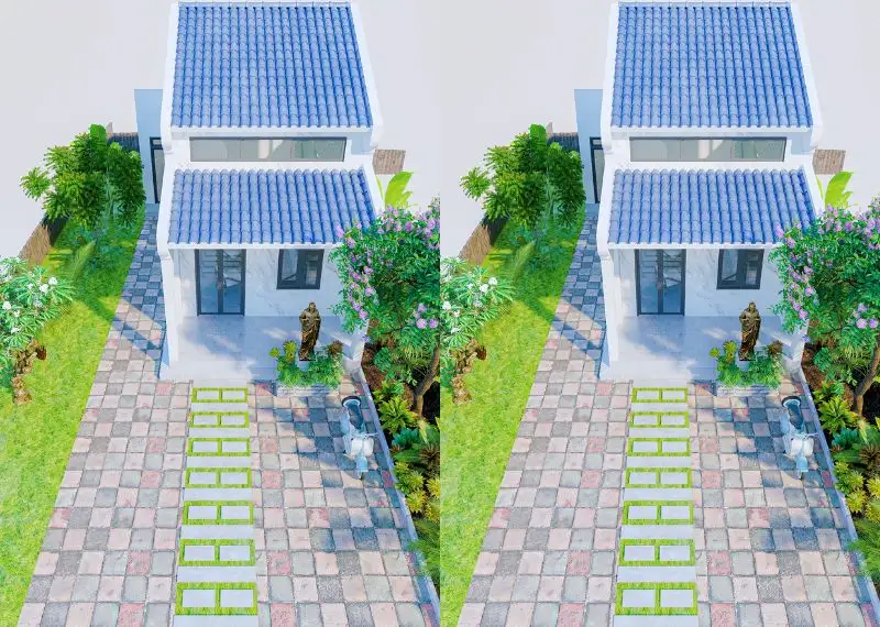 Mẫu nhà 5x10m gác lửng mái ngói Xây dựng Nhất Tín