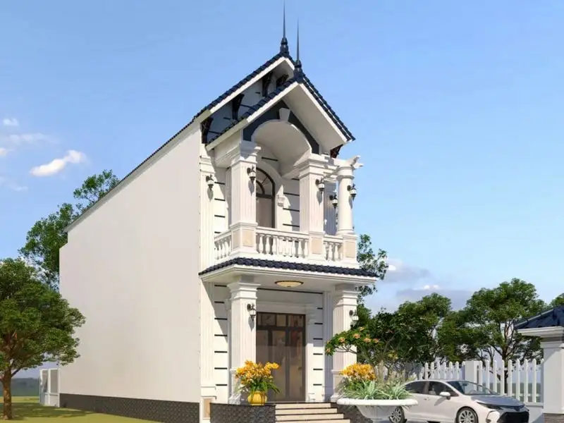 Mẫu nhà 5x15 2 tầng mái Thái tinh tế và đẳng cấp Xây Dựng Nhất Tín 1