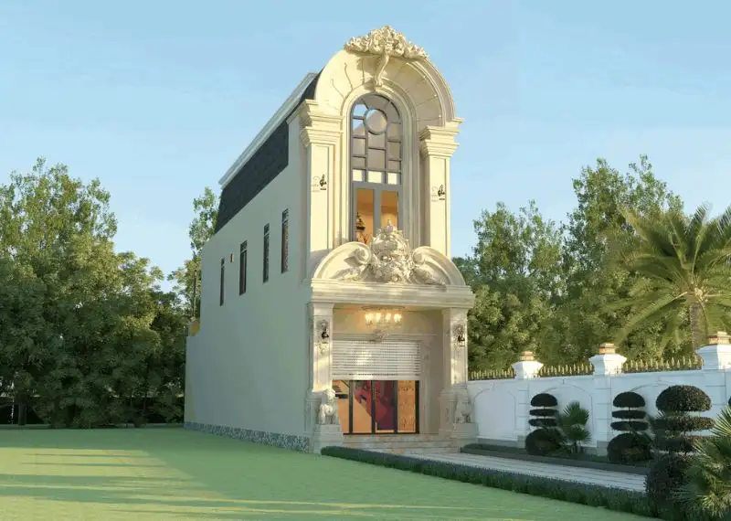 Mẫu nhà đẹp 5x10m kiến trúc 1 trệt 1 lầu Xây dựng Nhất Tín