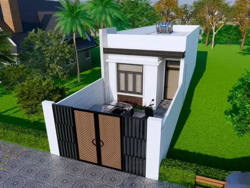 Nhà 5x15 cấp 4 chi phí rẻ phù hợp với gia đình nhỏ Xây Dưng Nhất Tin 1