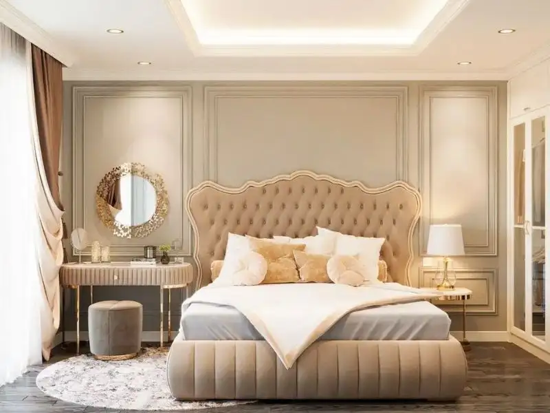 Ý tưởng bố trí phòng ngủ Thiết kế nhà 5x13m Xây Dựng Nhất Tín 1