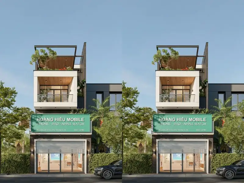 Mẫu nhà gác lửng 6x15 kết hợp kinh doanh Xây dựng Nhất Tín 1