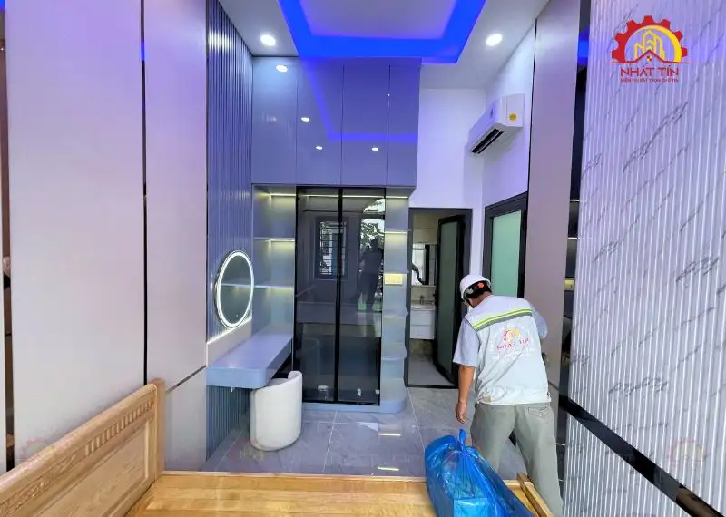 Nghiệm thu và bàn giao nhà cho cô Sáu Cần Thơ Xây dựng Nhất Tín 1