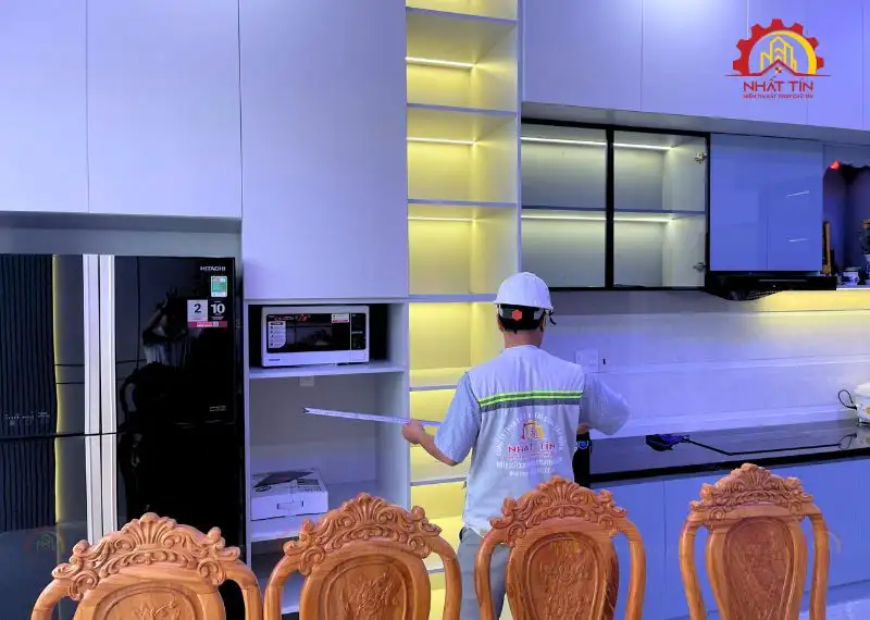 Nghiệm thu và bàn giao nhà cho cô Sáu Cần Thơ Xây dựng Nhất Tín 1