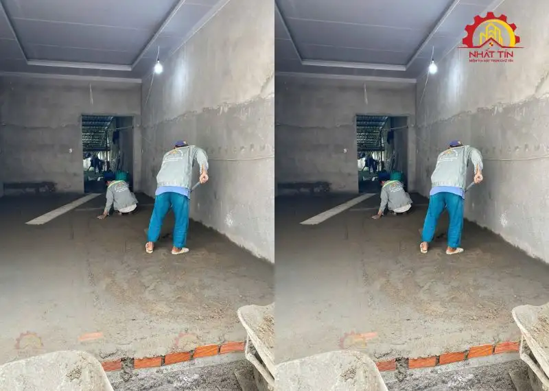 Thi công hoàn thiện nhà và nội thất cô Sáu Bình Thủy Xây dựng Nhất Tín 1