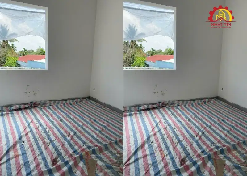 Thi công hoàn thiện nhà và nội thất cô Sáu Bình Thủy Xây dựng Nhất Tín 1