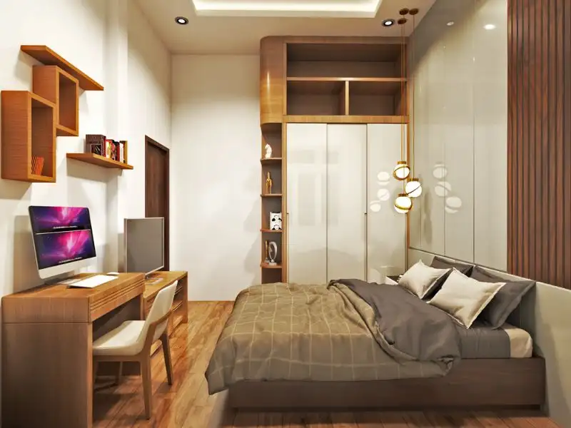 Thiết kế nhà ngang 6m dài 8m mái Thái có gara để xe tối ưu Xây dựng Nhất Tín 1