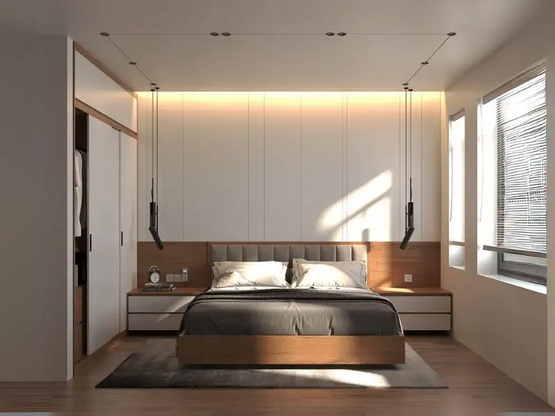 Thiết kế nhà phố 6mx15m có gác lửng với thiết kế mái ngói đỏ Xây dựng Nhất Tín 1