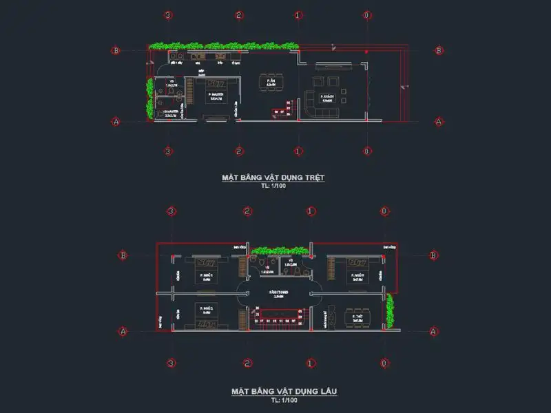 Xem thêm bản vẽ bố trí công năng mẫu nhà 6x15 thiết kế khoa học và tối ưu Xây dựng Nhất Tín 1