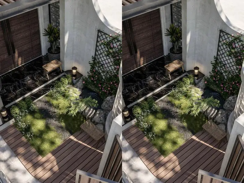 Mẫu nhà 3 tầng 8x8m với thiết kế bo góc sáng tạo và ấn tượng Xây dựng Nhất Tín 1