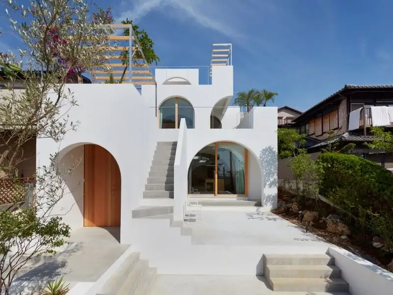 Bản thiết kế nhà 10m mang đậm chất Địa Trung Hải Xây dựng Nhất Tín 1