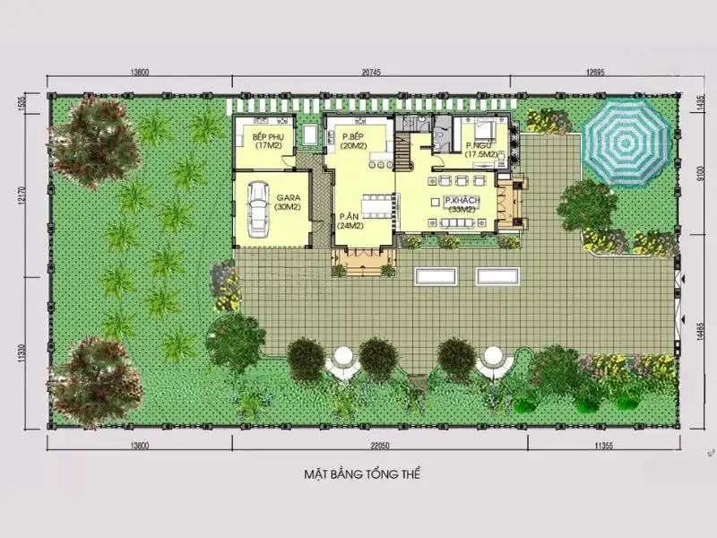 Bản vẽ công năng nhà mặt tiền rộng 10mx4m khoa học Xây dựng Nhất Tín 1