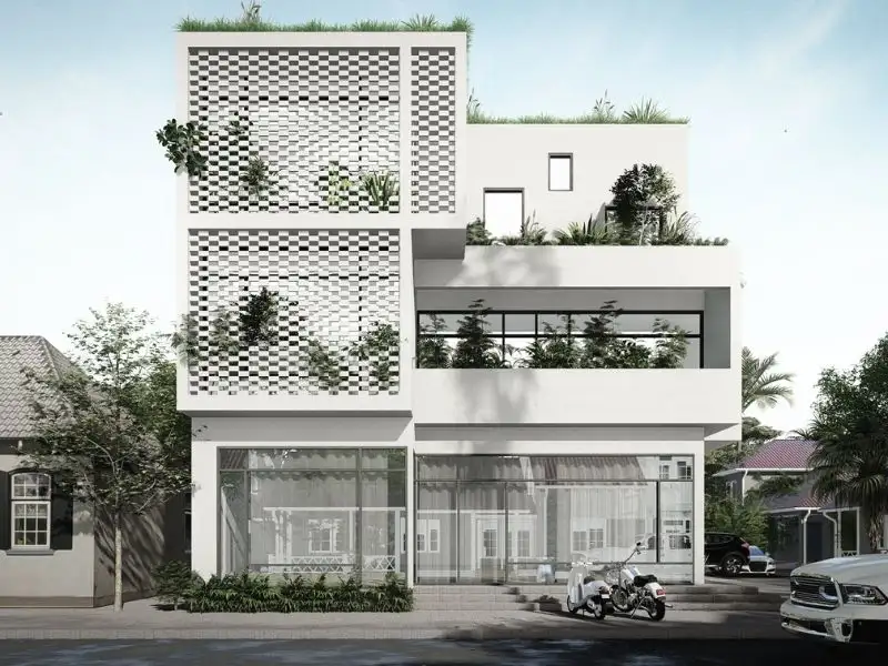 Biệt thự 10x20 Hiện Đại 2 mặt tiền chuẩn gu sống ở thành thị Xây dựng Nhất Tín 1