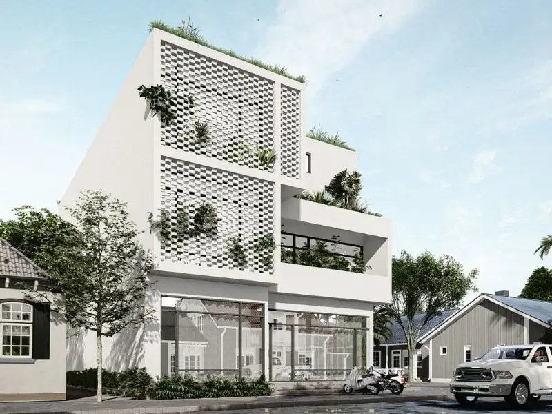 Biệt thự 10x20 Hiện Đại 2 mặt tiền chuẩn gu sống ở thành thị Xây dựng Nhất Tín 1