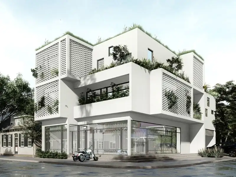 Biệt thự 10x20 Hiện Đại 2 mặt tiền chuẩn gu sống ở thành thị Xây dựng Nhất Tín 1