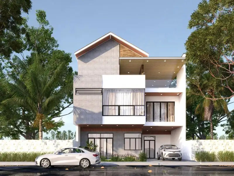 Mẫu nhà đẹp 10x20m mái chữ A tinh tế từng góc nhìn Xây dựng Nhất Tín 2