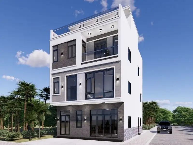 Mẫu nhà phố 10m sâu 6m mang nét đẹp cuốn hút Xây dựng Nhất Tín 1