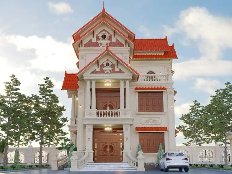 Nhà mái Thái 10x20 đẳng cấp trong từng đường nét xây dựng Nhất Tín 1