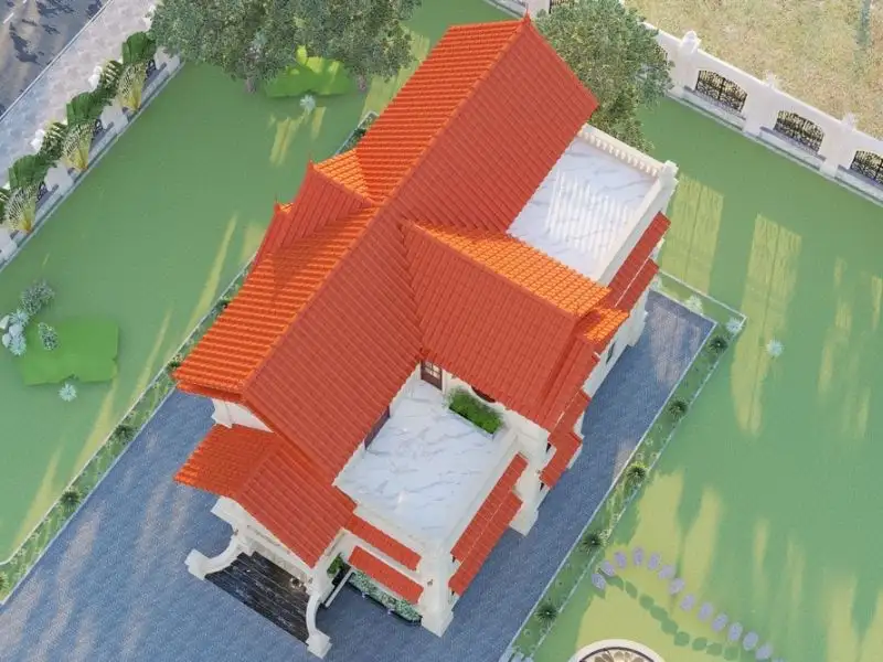 Nhà mái Thái 10x20 đẳng cấp trong từng đường nét xây dựng Nhất Tín 1