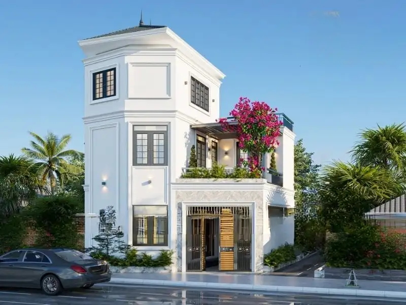 Thiết kế nhà 10m 2 tầng 1 tum tạo không gian lý tưởng Xây dựng Nhất Tín 1