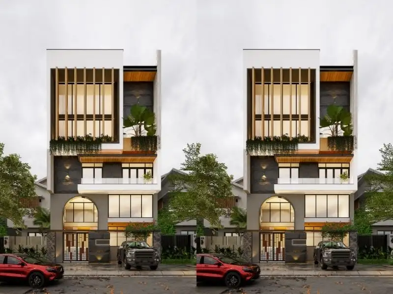 Thiết kế nhà 10m sâu 12m tối ưu từng m2 Xây dựng Nhất Tín 1