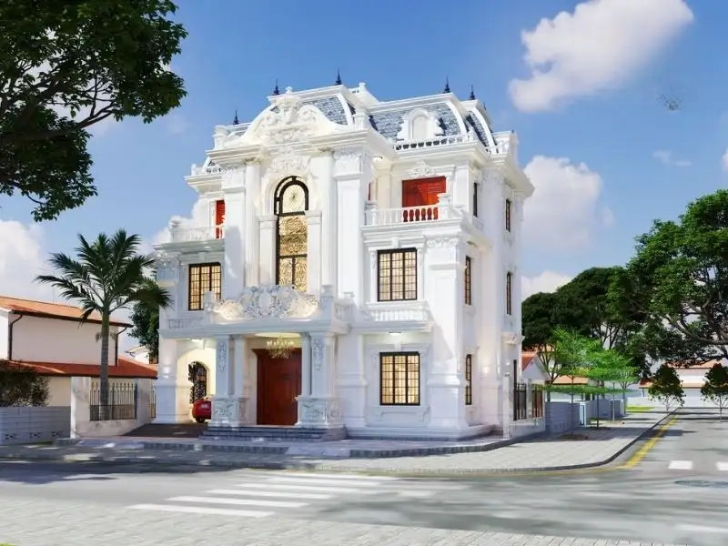 Thiết kế nhà 10m sâu 12m tối ưu từng m2 Xây dựng Nhất Tín 1