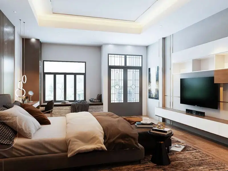 Thiết kế nhà phố 10mx6m 4 tầng mái Mansard Xây dựng Nhất Tín 1