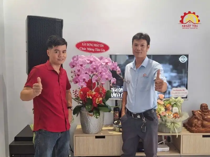 Hình ảnh bàn giao và hoàn thiện công trình tại Dĩ An - Bình Dương Xây dựng Nhất Tín 1