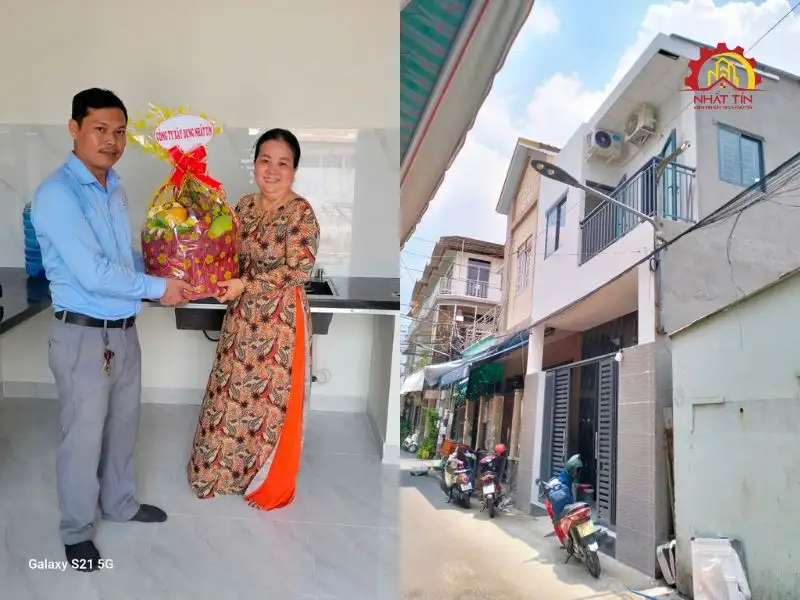 Hình ảnh hoàn thiện công trình Xây dựng Nhất Tín 6
