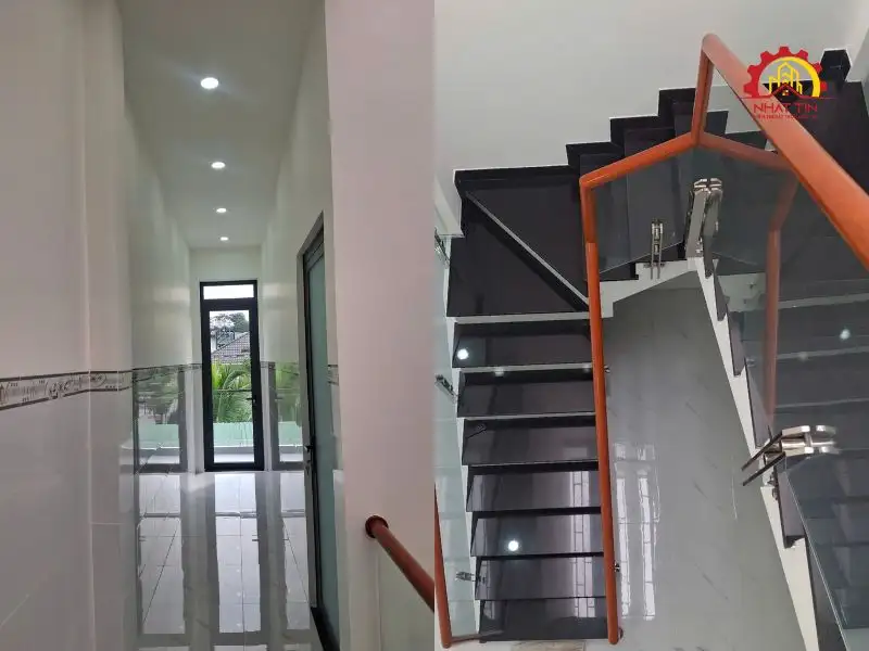 Hoàn thiện và bàn giao nhà 1 trệt 1 lầu cho gia đình anh Lữ Xây dựng Nhất Tín 1